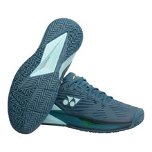 Yonex Buty tenisowe Power Cushion Eclipsion 5 Allcourt (Stabilność) 2024 niebiesko-zielone męskie